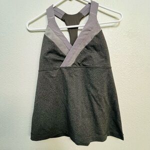 Lululemon Olive Green Athletic Tank Top